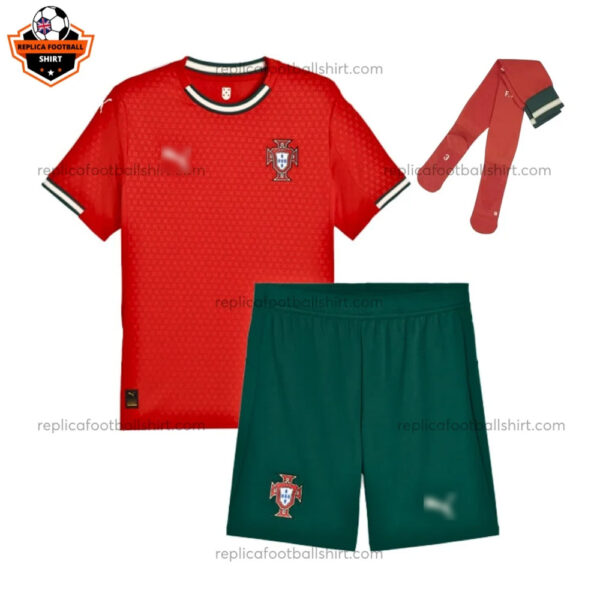 Portugal Home For Men and Kid Replica Football Kit 2025