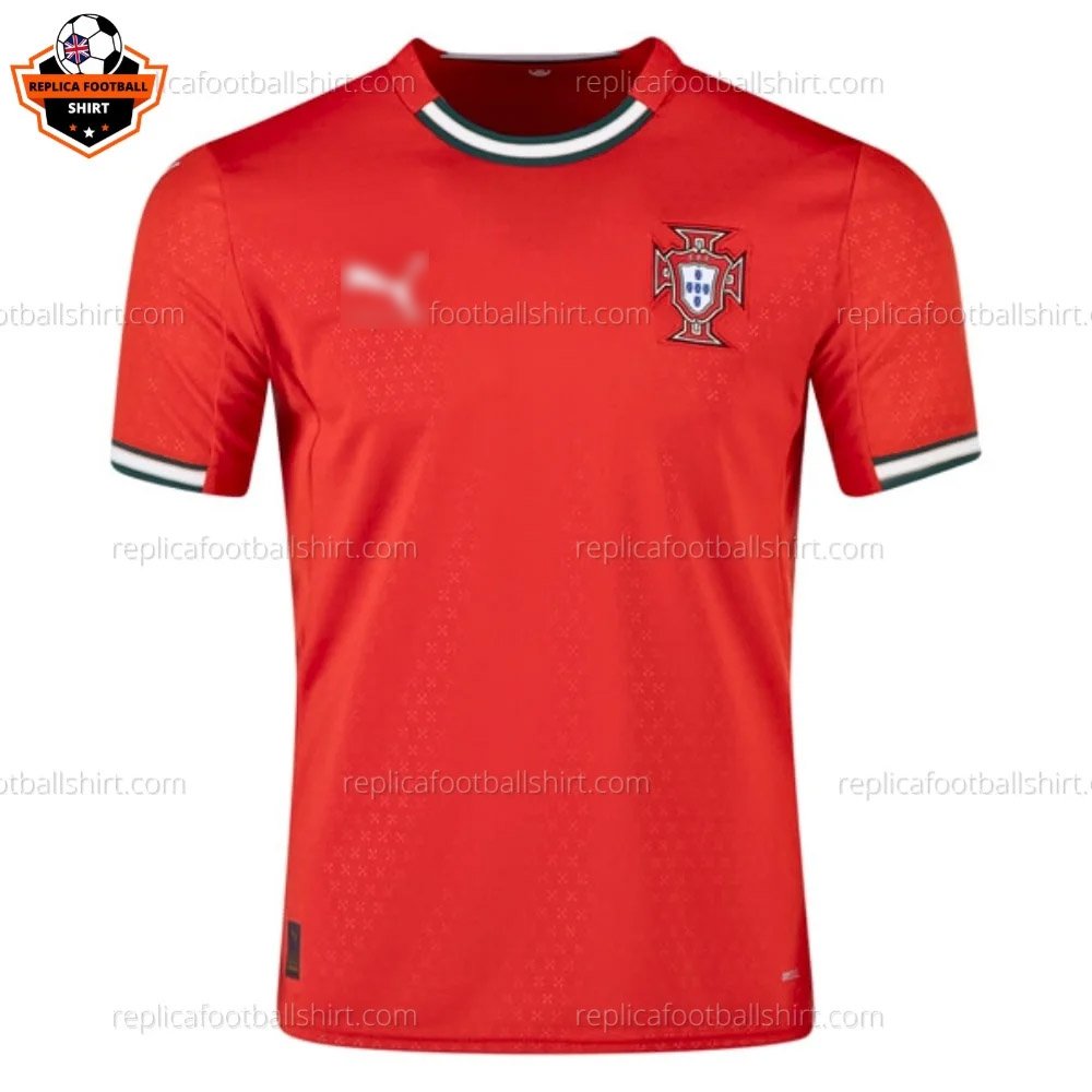 Portugal Home Men Replica Football Shirt 2025/26 - Front view - Blur