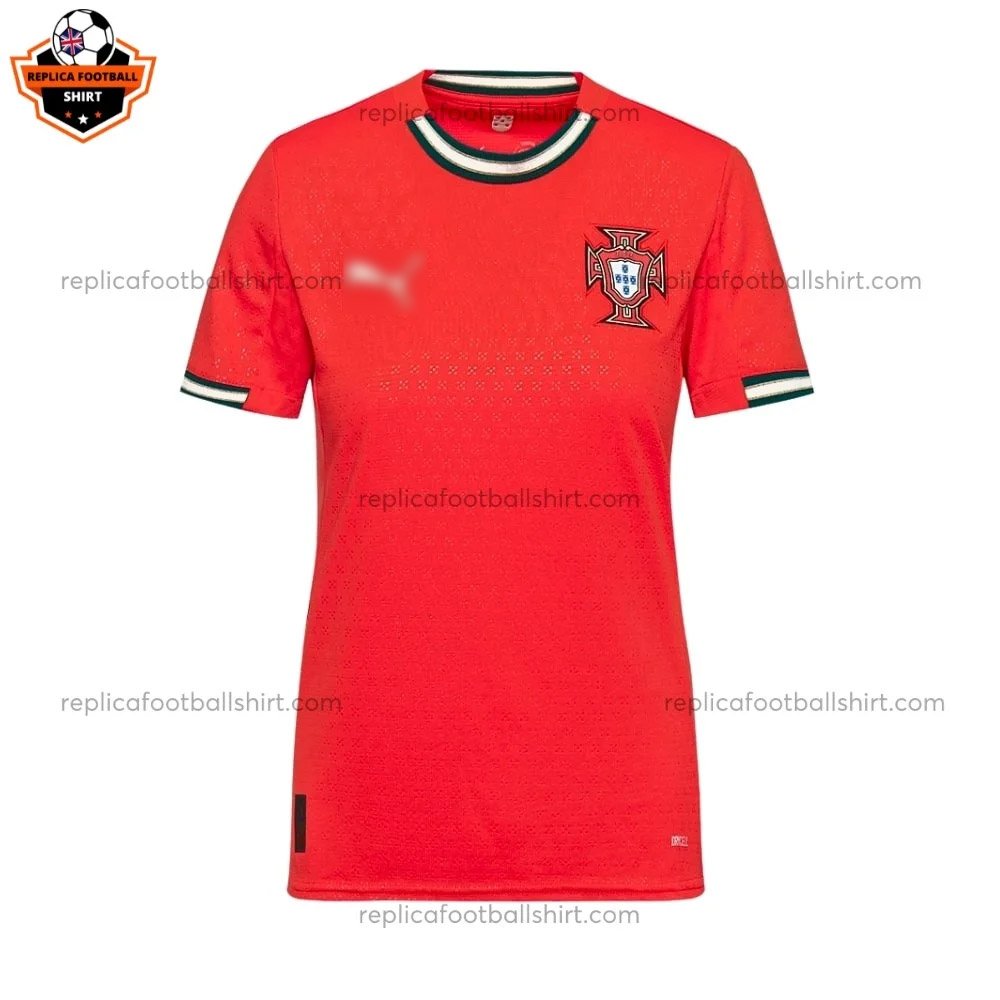Portugal Home Women Replica Football Shirt 2025/26 - Front view - Blur