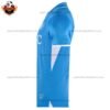 SSC Napoli Home Adult Replica Football Shirt 2024/25 - Left side view- Blur