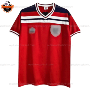 Retro England Away Replica Football Shirt 1982 -front view - blur