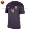 England Away Men Replica Football Shirt 2024 BELLINGHAM 10 Printed - Front view