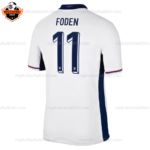 England Home Men Replica Football Shirt 2024 FODEN 11 Printed