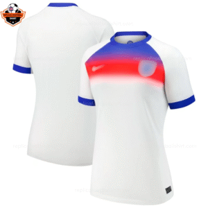 England Lionesses Home Women Replica Football Shirt 2025 - Over view - Blur