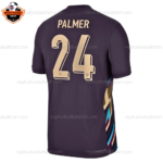England Away Men Replica Football Shirt 2024 PALMER 24 Printed