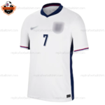 England Home Men Replica Football Shirt 2024 SAKA 7 Printed