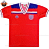 Retro England Away Replica Football Shirt 1980/1983 - front view - blur