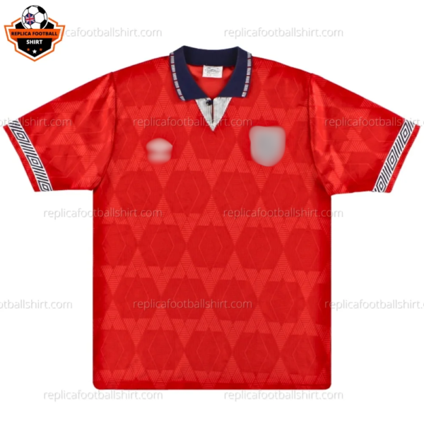 Retro England Away Replica Football Shirt 1990