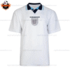 Retro England Home Replica Football Shirt 1996 - front view - blur