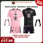 Inter Miami 2024/25 Gift Bundle – Home and Away Fan-Version Kids Football Kits