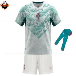 Portugal World Cup 2026 Away Kid  Replica Football Kit