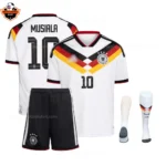 Germany World Cup 2026 MUSIALA 10 Home Kid Replica Football Kit