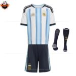 Argentina World Cup 2026 Home White For Men and Kid Replica Football Kit