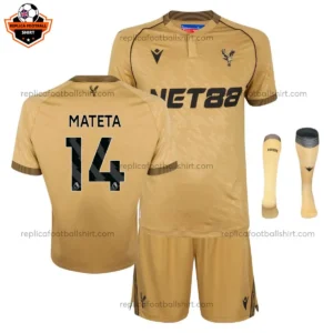 Crystal Palace MATETA 14 Away Kid Replica Football Kit 2025/26