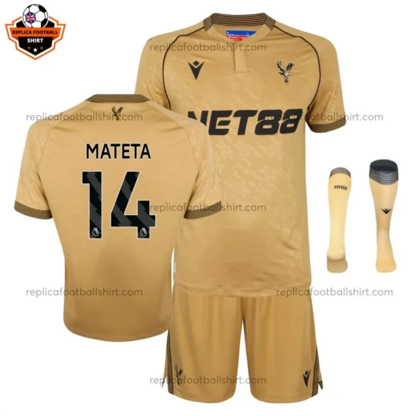 Crystal Palace MATETA 14 Away Kid Replica Football Kit 2025/26