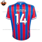 Crystal Palace MATETA 14 Home Men Replica Football Shirt 2025/26