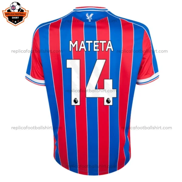 Crystal Palace MATETA 14 Home Men Replica Football Shirt 2025/26