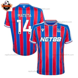 Crystal Palace MATETA 14 Home Men Replica Football Shirt 2025/26
