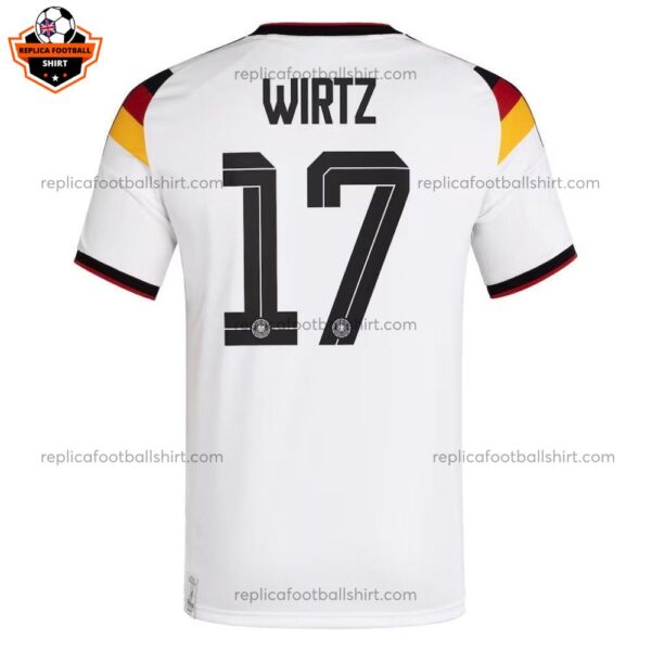 Germany WIRTZ 17 World Cup 2026 Home Men Replica Football Shirt