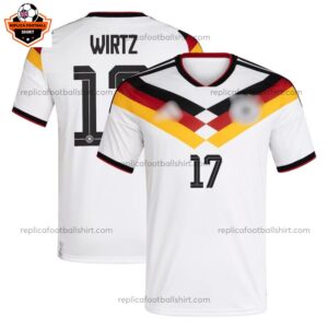 Germany WIRTZ 17 World Cup 2026 Home Men Replica Football Shirt