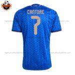 Italy World Cup 2026 CANTORE 7 Home Women Replica Football Shirt