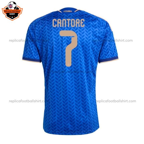 Italy World Cup 2026 CANTORE 7 Home Women Replica Football Shirt