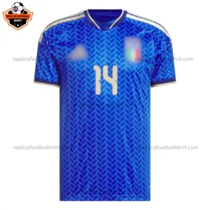 Italy CHIESA 14 Home Men Replica Football Shirt 2026 - Front view