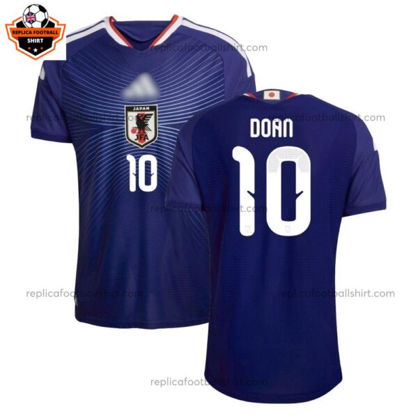 Japan World Cup 2026 DOAN 10 Home Men Replica Football Shirt