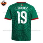 Mexico World Cup 2026 J.SANCHEZ 19 Home Men Replica Football Shirt