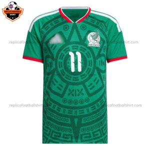 Mexico S.GIMENEZ 11 Home Men Replica Shirt 2026 - Front view