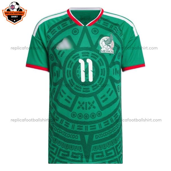 Mexico World Cup 2026 S.GIMENEZ 11 Home Men Replica Football Shirt