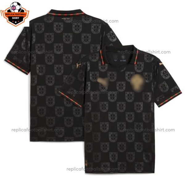 Portugal Black Panther Men Replica Football Shirt 2026
