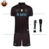 SSC Napoli Third Kid Replica Football Kit 2025/26 - Front view