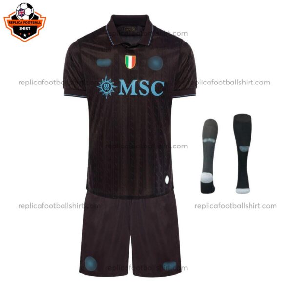 SSC Napoli Third Kid Replica Football Kit 2025/26