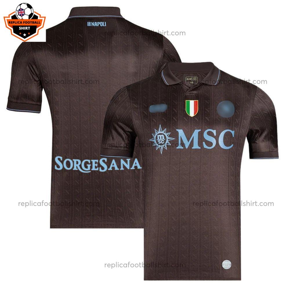 SSC Napoli Third Men Replica Football Shirt 2025/26 - Over view