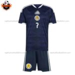Scotland MCGINN 7 Home Kid Replica Football Kit 2026