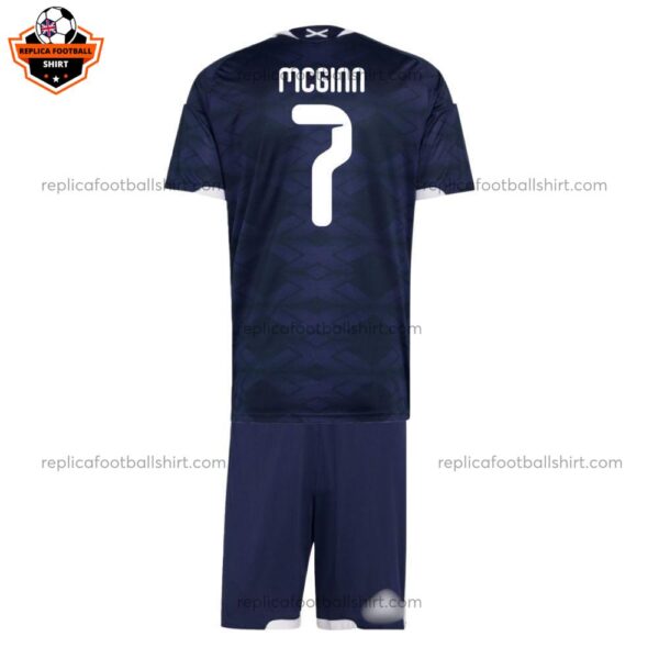 Scotland MCGINN 7 Home Kid Replica Football Kit 2026