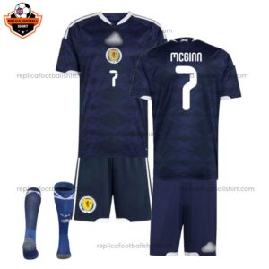 Scotland MCGINN 7 Home Kid Replica Football Kit 2026