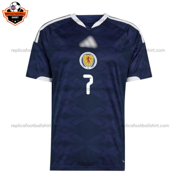 Scotland World Cup 2026 MCGINN 7 Home Men Replica Football Shirt