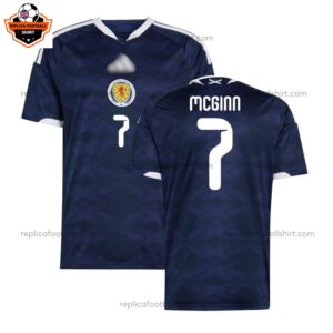 Scotland World Cup 2026 MCGINN 7 Home Men Replica Football Shirt