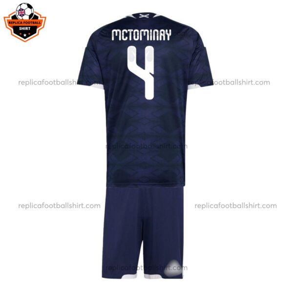 Scotland MCTOMINAY 4 Home Kid Replica Football Kit 2026