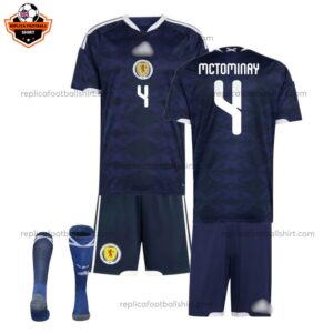 Scotland MCTOMINAY 4 Home Kid Replica Football Kit 2026