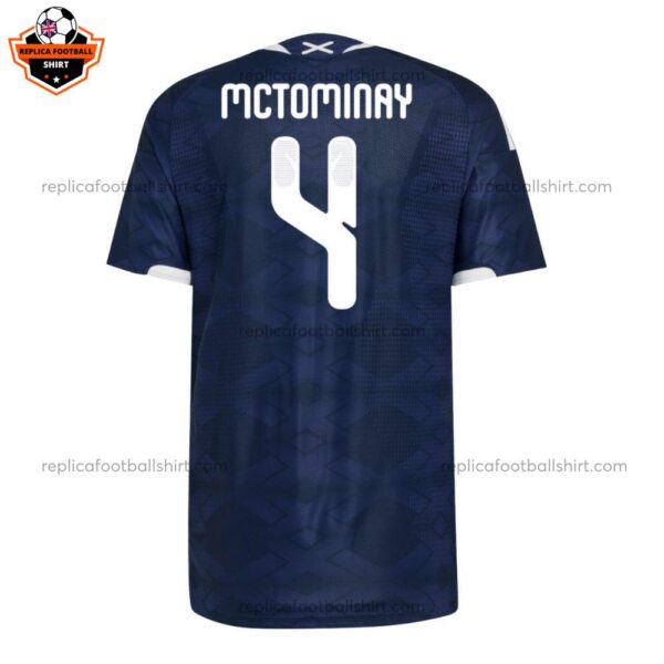 Scotland World Cup 2026 MCTOMINAY 4 Home Men Replica Football Shirt