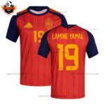 Spain World Cup 2026 LAMINE YAMAL 19 Home Men Replica Football Shirt