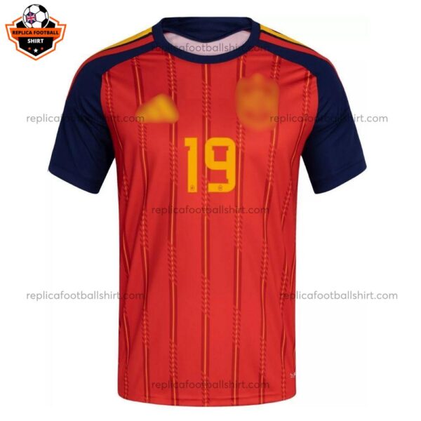 Spain World Cup 2026 LAMINE YAMAL 19 Home Men Replica Football Shirt