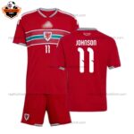 Wales World Cup 2026 JOHNSON 11 Home Kid Replica Football Kit