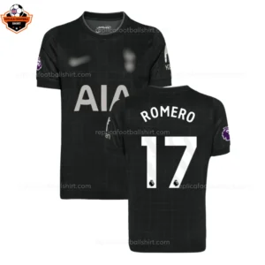 Tottenham Hotspur Away Men Replica Football Shirt 2025/26 ROMERO 17 Printed