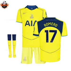 Tottenham Hotspur ROMERO 17 Third Replica Football Kit 2025/26