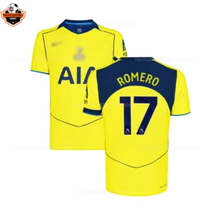 Tottenham Hotspur Third Men Replica Football Shirt 2025/26 ROMERO 17 Printed