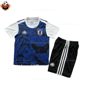 Japan comic Kid Replica Football Kit 2026 - Blue